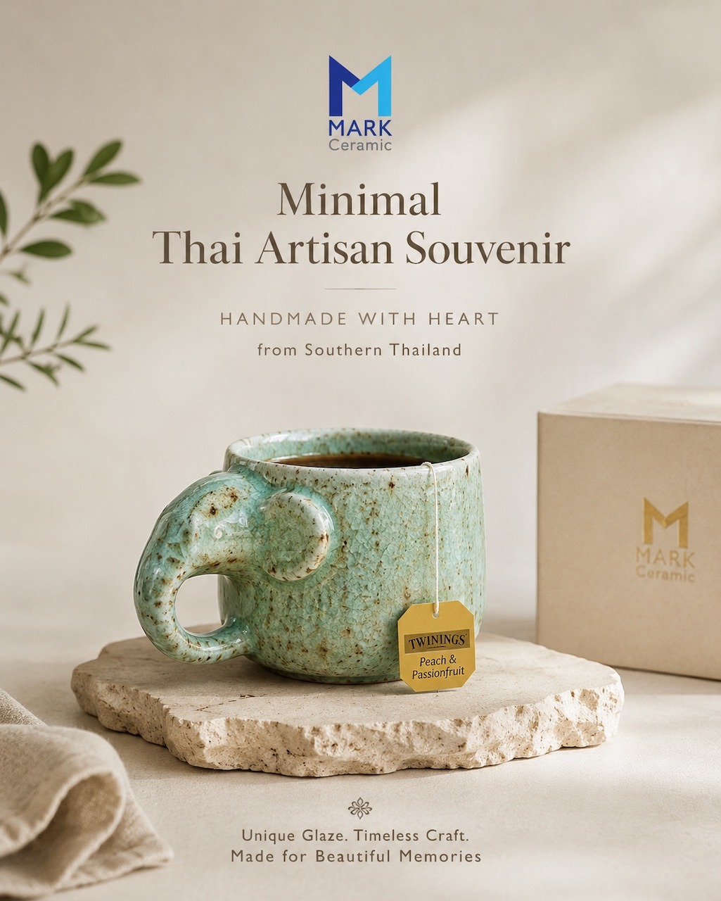 แก้วช้าง special minimal thai artisan souvenir